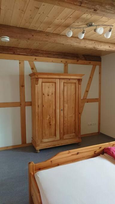 Mothsgut - Moderne Ferienwohnung Auf Dem Bauernhof Im Erzgebirge Oelsnitz  Esterno foto