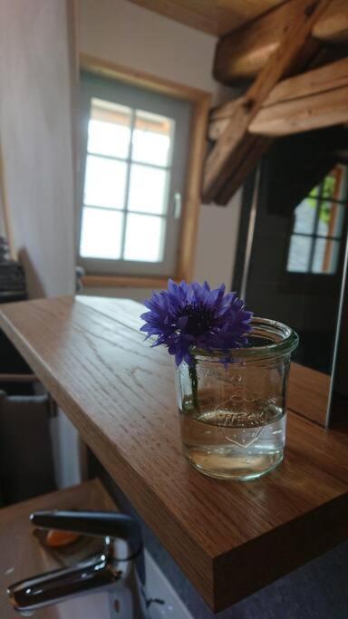 Mothsgut - Moderne Ferienwohnung Auf Dem Bauernhof Im Erzgebirge Oelsnitz  Esterno foto